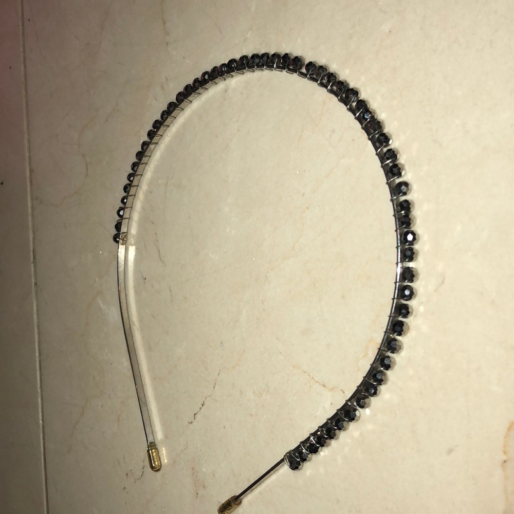 Headband with rhinestones